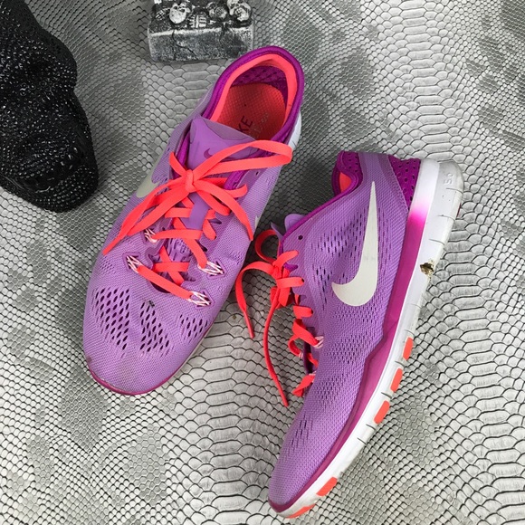 Purple Nike tr fit 5 running athletic shoes - Picture 1 of 7